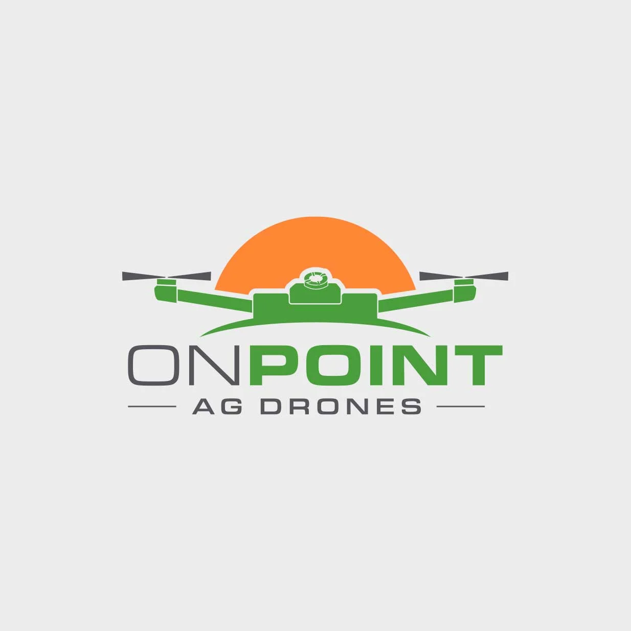 agriculture drone logo design