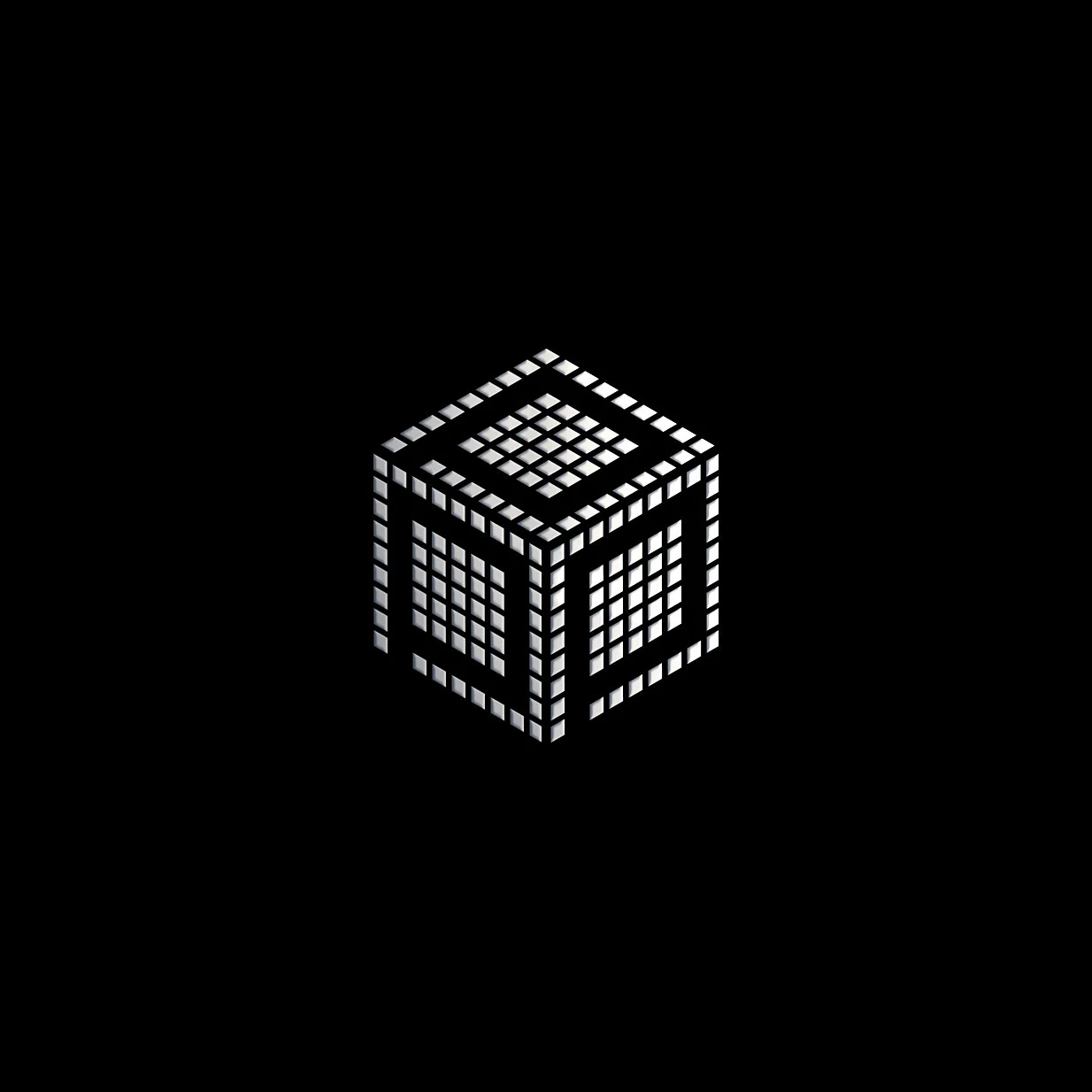 Data accounting 3D logo