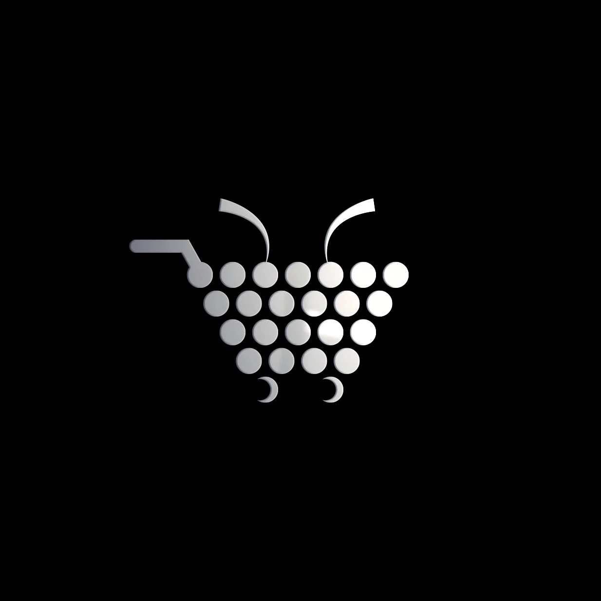 Grape cart logo design