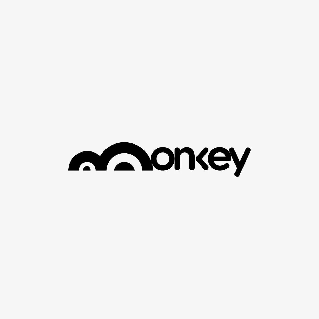 Creative monkey logotype design