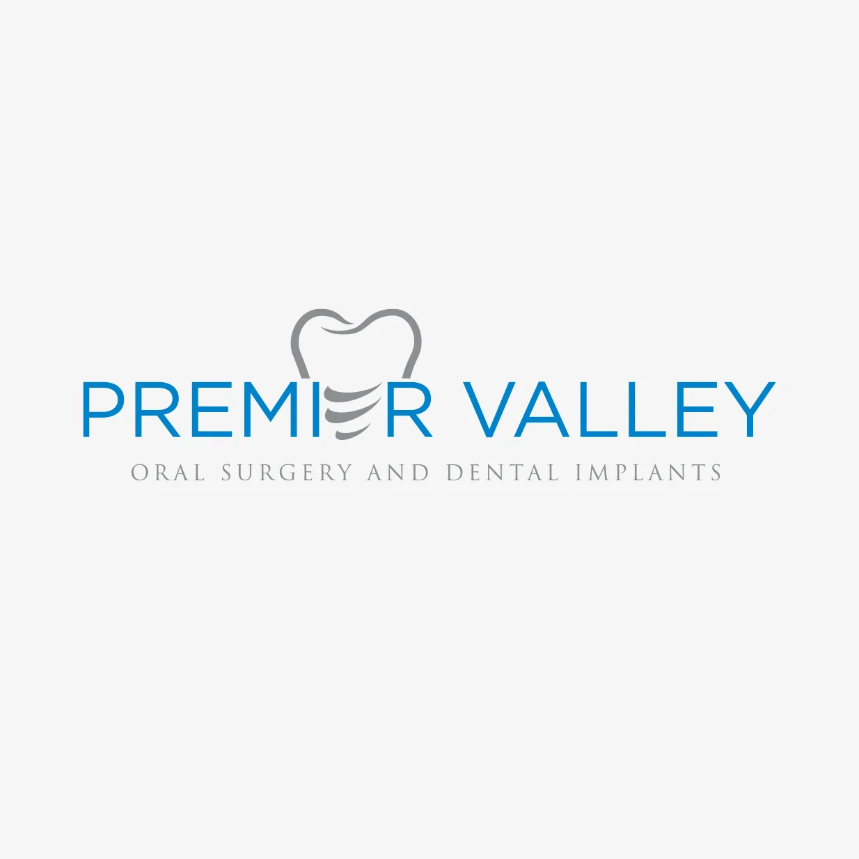 Custom dental implants logo design