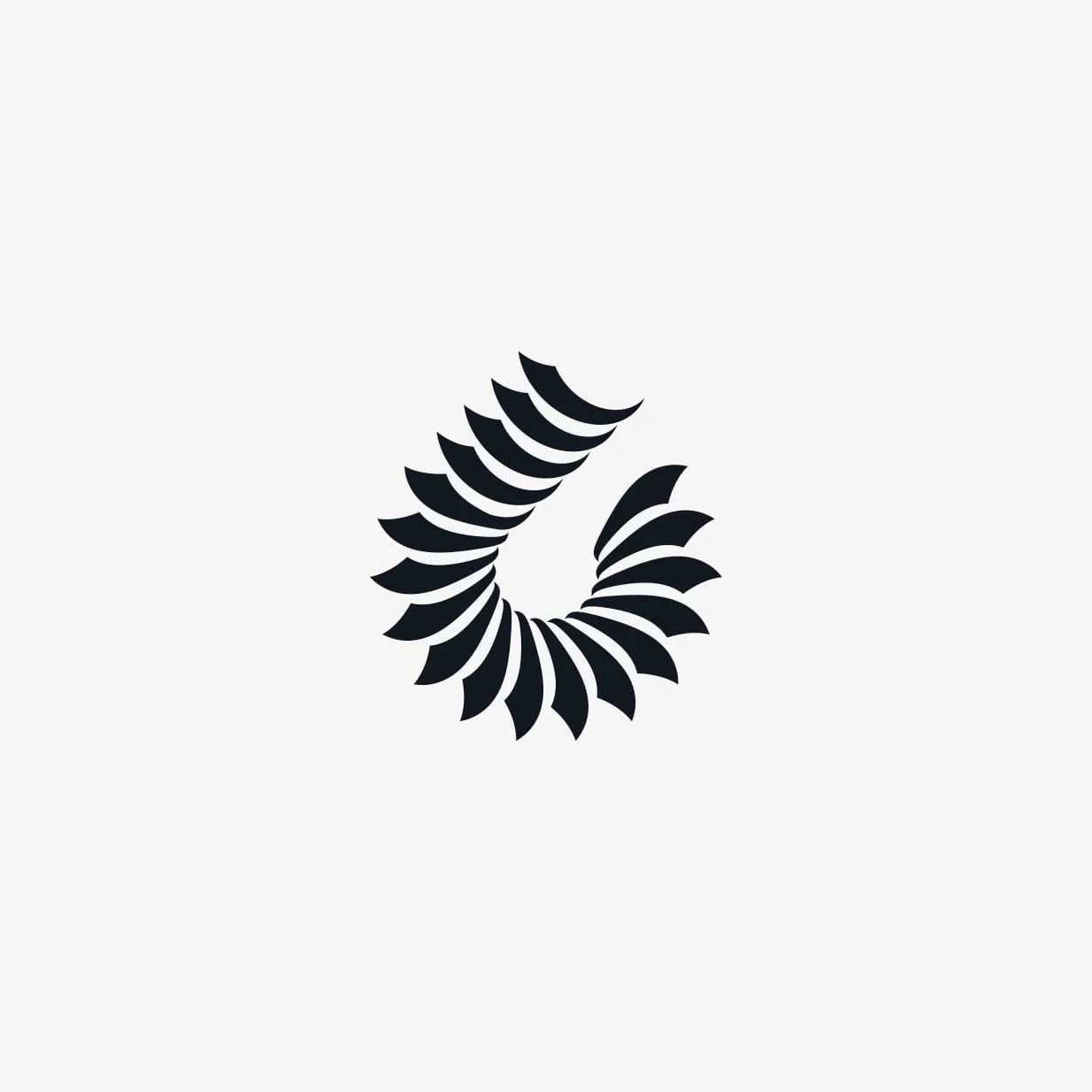 Dynamic B letterform design