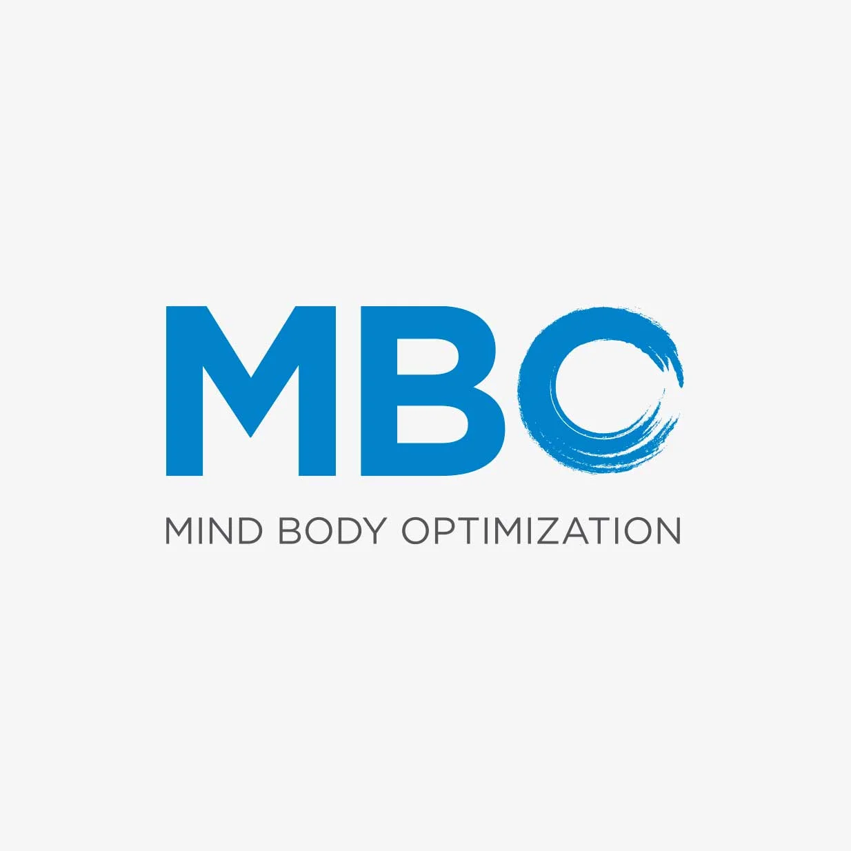 Mind body wordmark design