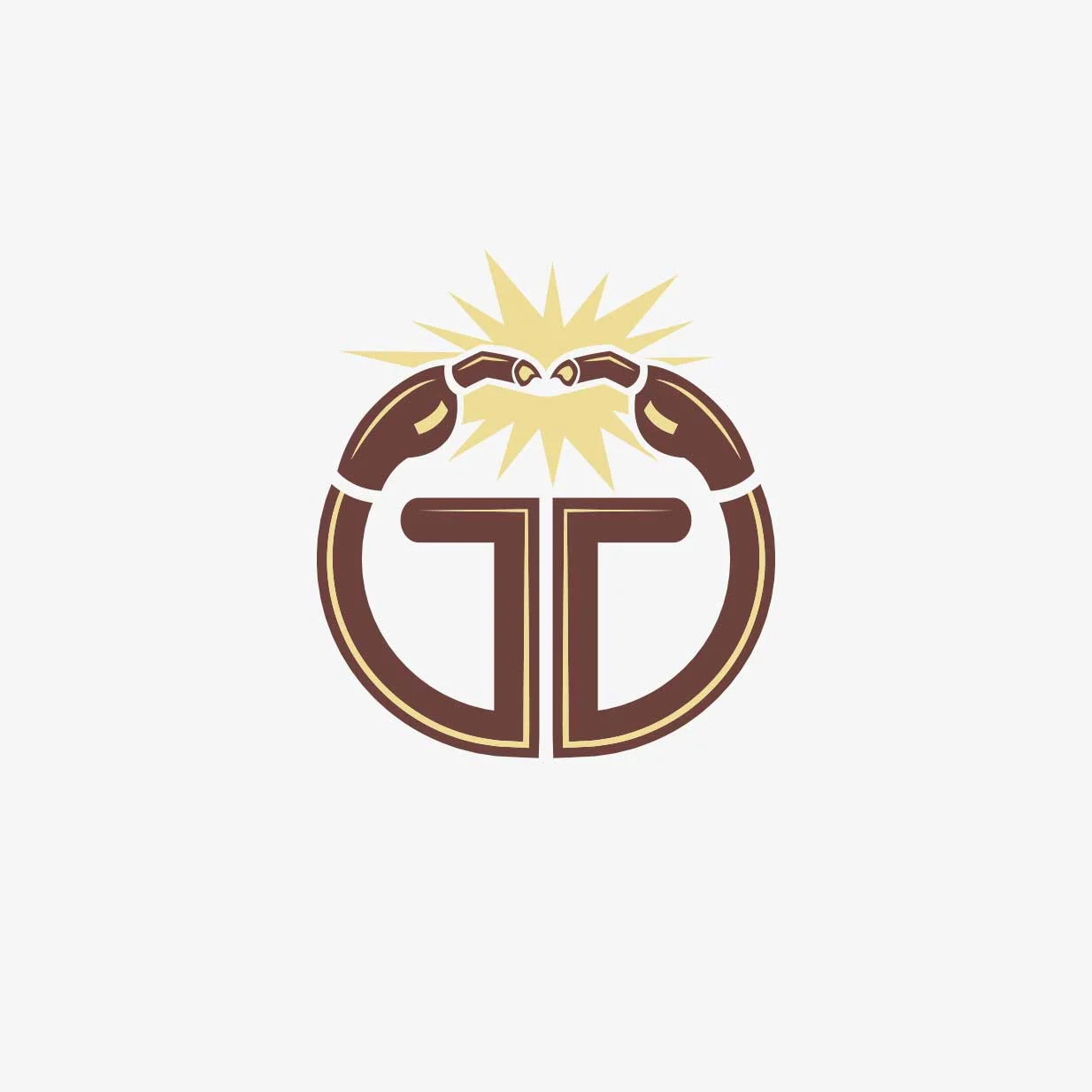 Symmetrical T petroleum logo