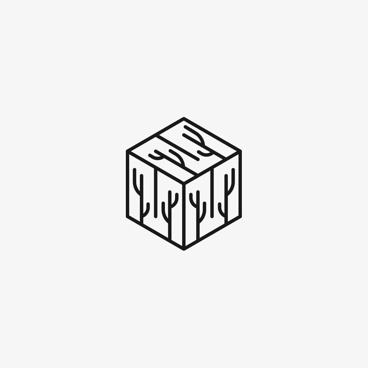 3D Cactus Logo