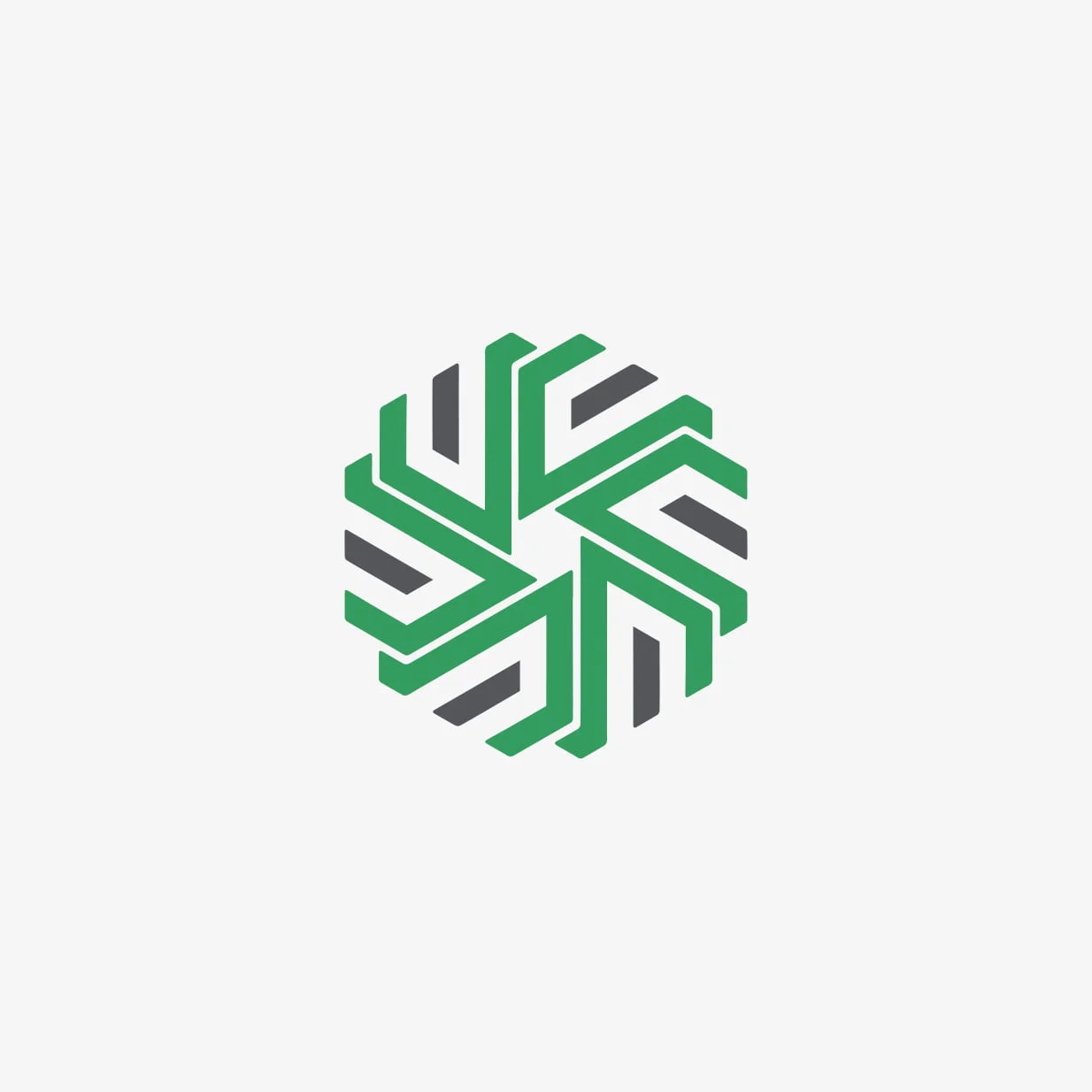 CE Geometrical Logo Design