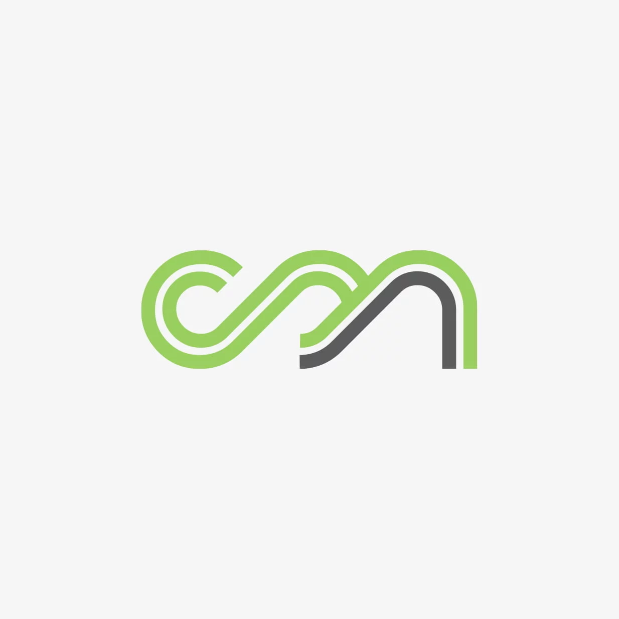 Dynamic CM Logo Design