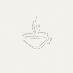 Brush style coffee shop logo design
