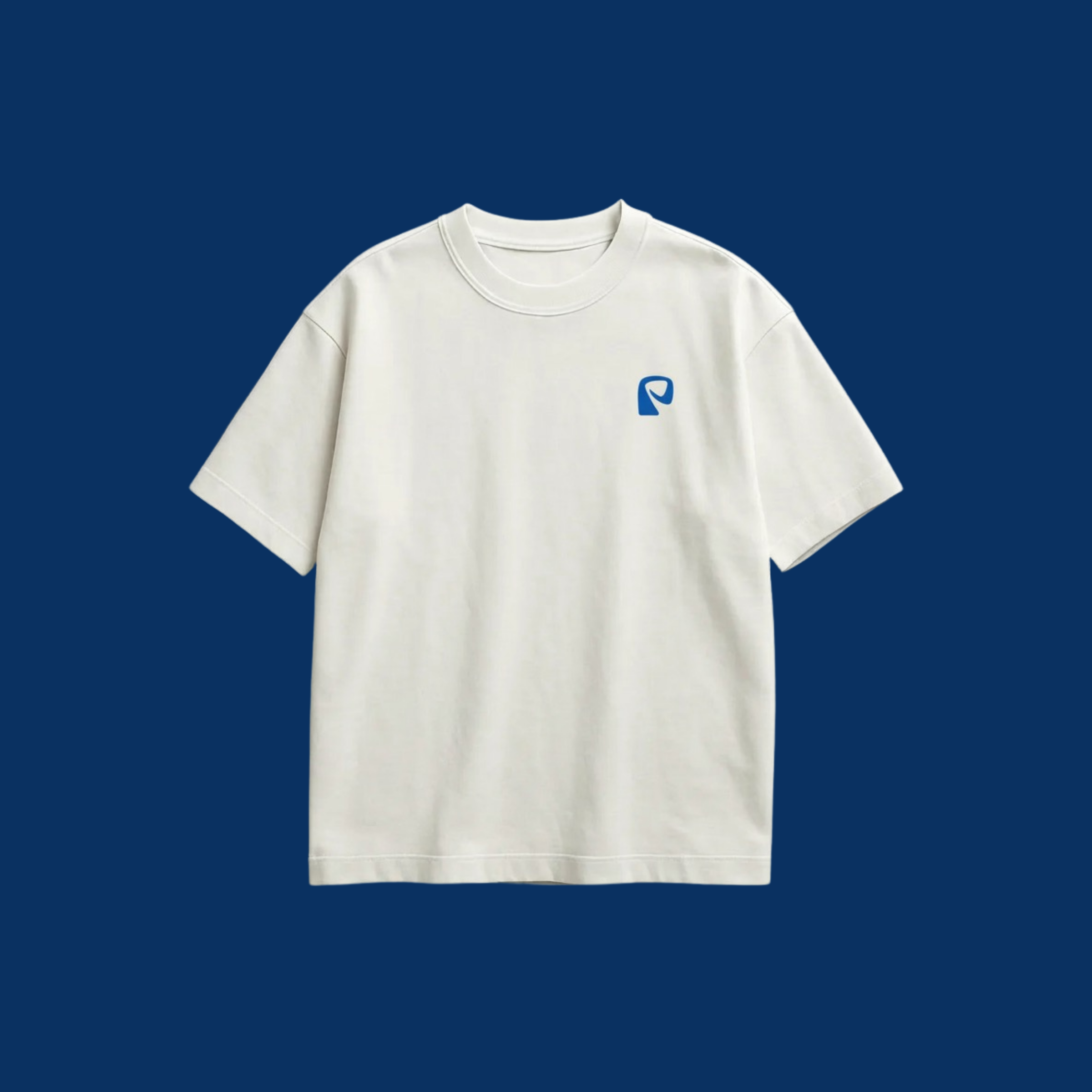 Girls golf club logo design printed on minimalist white t-shirt apparel